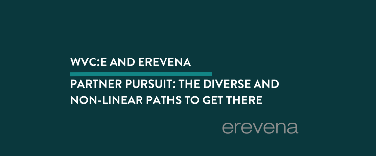 A dark green image with the title of the article